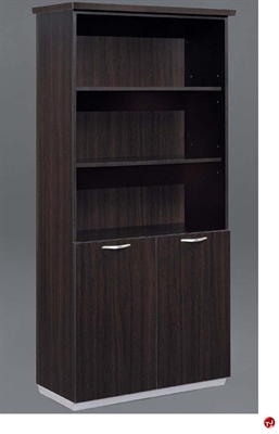 Picture of 32694 Laminate 72" Open Bookcase with Doors