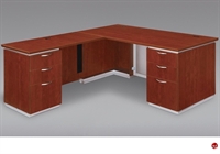 Picture of DMI Pimlico 7021-48 Contemporary Laminate 72" L Shape Desk Workstation