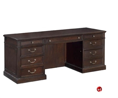 Picture of DMI Welllington 7603-21, Veneer 72" Executive Kneehole Credenza