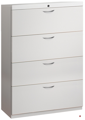 Picture of 4 Drawer Trace Lateral File Storage Cabinet, Steel 36"W