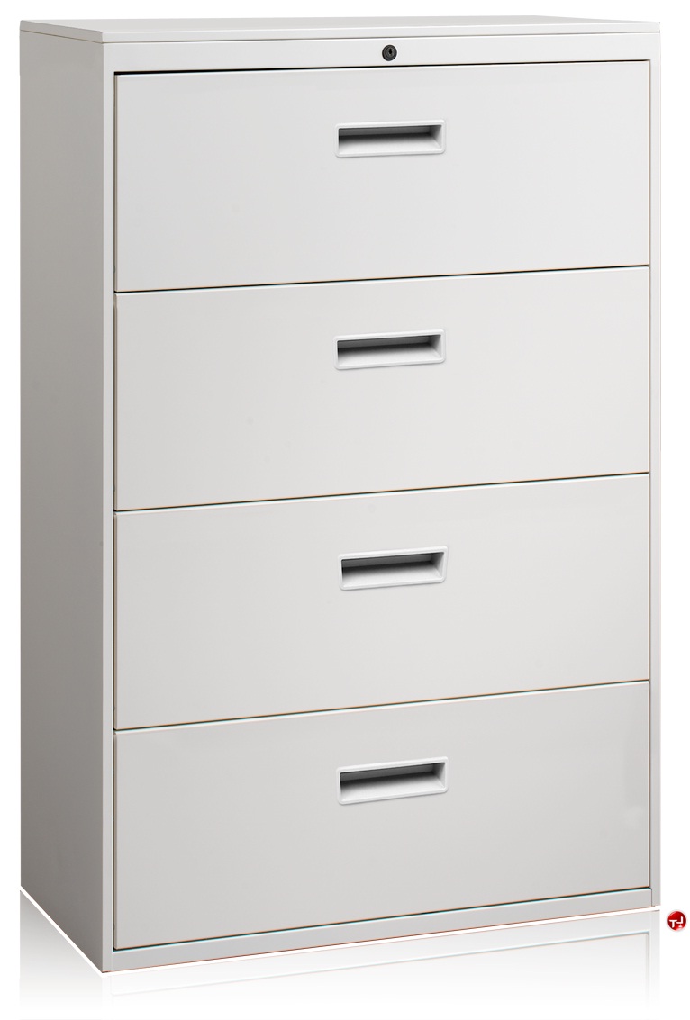 The Office Leader. 4 Drawer Steel Lateral File 36"W