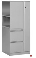 Picture of Trace Steel Bookcase and Wardrobe Storage Tower Cabinet
