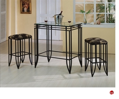 Picture of Crown Mark Matrix  Bar Table with Barstools