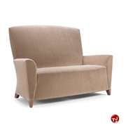 Picture of David Edward High Back Reception Lounge 2 Loveseat Sofa