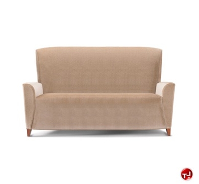 Picture of David Edward High Back Reception Lounge 3 Loveseat Sofa