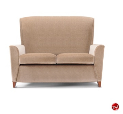 Picture of David Edward High Back Reception Lounge 2 Seat Loveseat Sofa