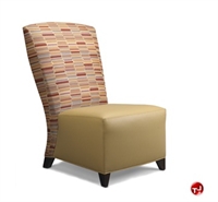 Picture of David Edward Fly High Back Reception Lounge Armless Club Chair