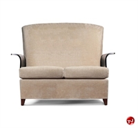 Picture of David Edward Fly High Back Reception Lounge 2 Seat Loveseat Sofa