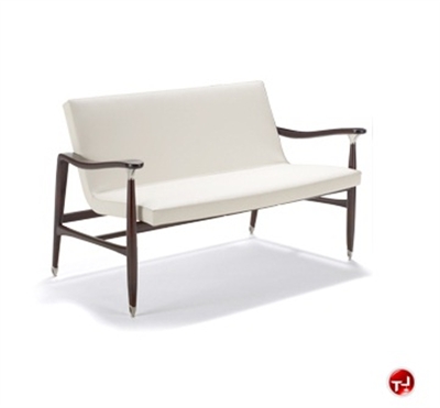 Picture of David Edward Hutton Contemporary Reception Lounge 2 Seat Loveseat Chair