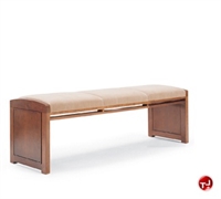 Picture of David Edward Encore Contemporary Reception Lounge Lobby 3 Seat Bench