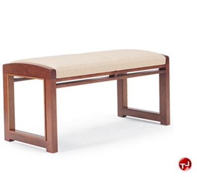 Picture of David Edward Encore Contemporary Reception Lounge Lobby 2 Seat Bench