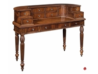 Picture of Hekman 1-1341 1-1342 New Orleans Veneer Writing Desk with Hutch