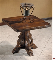 Picture of Hekman 7-4487, Traditional Veneer Lounge Lamp Table