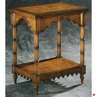 Picture of Hekman 7-4660, Traditional Lounge Veneer Bamboo End Table