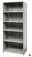 Picture of HOD Heavy Duty 6 Shelf Steel, Starter 36" x 18" Steel Closed Shelving