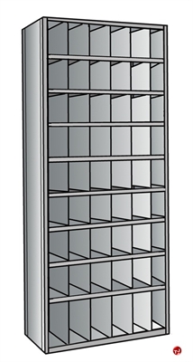 Picture of HOD Starter Metal Bin Shelving Cabinet 24"D, 54 Openings