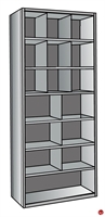 Picture of HOD Starter Metal Bin Shelving Cabinet 24"D, 16 Openings