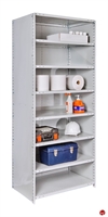 Picture of HOD Antimicrobial Steel 8 Shelf, 36" x 12" Closed Shelving