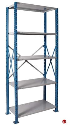 Picture of HOD Heavy Duty Welded Steel 5 Shelf, Starter 36" x 18" Open Shelving