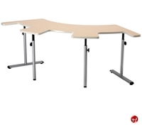 Picture of POP Curve Height Adjustable Therapy Training Table