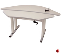 Picture of POP Bi-Level Height Adjustable Computer Training Table
