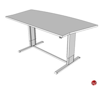 Picture of POP 72" Height Adjustable Computer Training Table