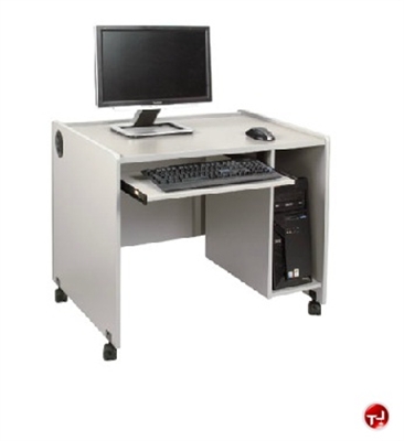 Picture of QUARTZ 24" x 35" Mobile Computer Training Desk Workstation
