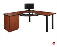 Picture of QUARTZ 60" L Shape Corner Desk Workstation
