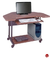 Picture of QUARTZ 30" x 48" Mobile Computer Desk Cart