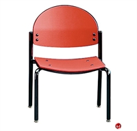 Picture of KI Versa Junior Guest Side Reception Armless Poly Chair