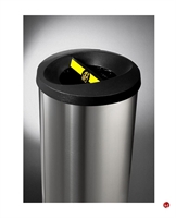 Picture of Magnuson Jupiter Recycling Waste Basket Receptacle, 3 Openings