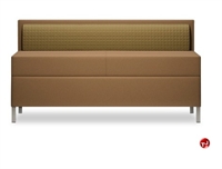 Picture of Martin Brattrud Bristol 247 Contemporary Reception Lounge Armless Bench Sofa