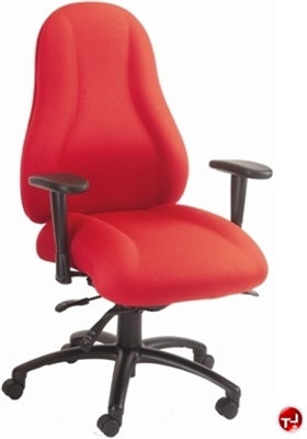 Picture of Milo Mid Back Heavy Duty Office Swivel Chair, 500 Lbs