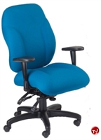 Picture of Milo Mid Back Heavy Duty Office Swivel Task Chair, 400 Lbs