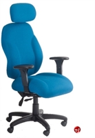 Picture of Milo High Back Heavy Duty Ergonomic Swivel Chair,Headrest
