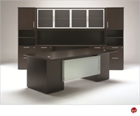 Picture of Milo Executive Office Desk Workstation, Kneespace Storage Cabinet