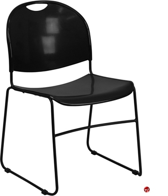 Picture of Brato Guest Side Reception Stacking Plastic Chair, Sled Base