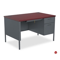 Picture of PAZ 30" x 48" Single Pedestal Steel Office Desk