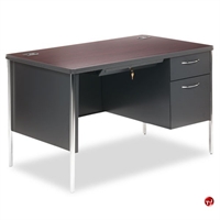 Picture of PAZ 30" x 48" Single Pedestal Steel Office Desk