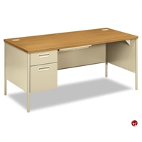 Picture of PAZ 30" x 66" Single Pedestal Steel Office Desk