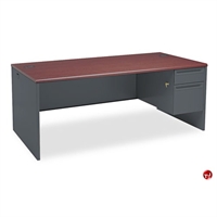 Picture of PAZ 36" x 72" Single Pedestal Steel Office Desk