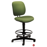 Picture of PAZ Armless Office Swivel Stool Chair, Footring