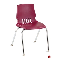 Picture of PAZ Armless Poly Shell Stacking School Student Chair