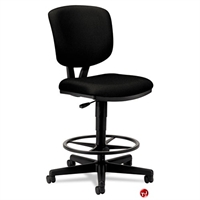 Picture of PAZ Armless Task Stool Chair with Adjustable Footring