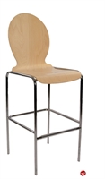 Picture of MTS Moderne S10, Cafeteria Dining Wood Barstool