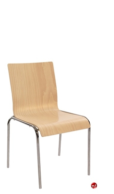 Picture of MTS Moderne S10, Cafeteria Dining Wood Stack Chair