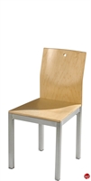 Picture of MTS Square 11, Cafeteria Dining Wood Armless Chair