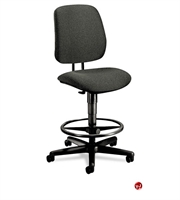 Picture of PAZ Office Task Armless Stool Chair, Footring
