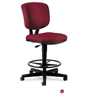Picture of PAZ Office Task Swivel Stool Chair, Footring