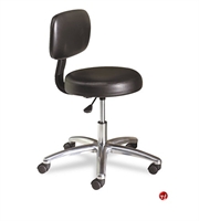 Picture of PAZ Swivel Medical Exam Stool, Back